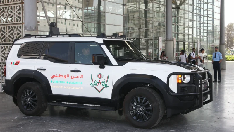 ولاية أمن الدار البيضاء: الشروع في العمل الميداني بسيارتي الدورية الذكيتين “أمان” و”مدار”