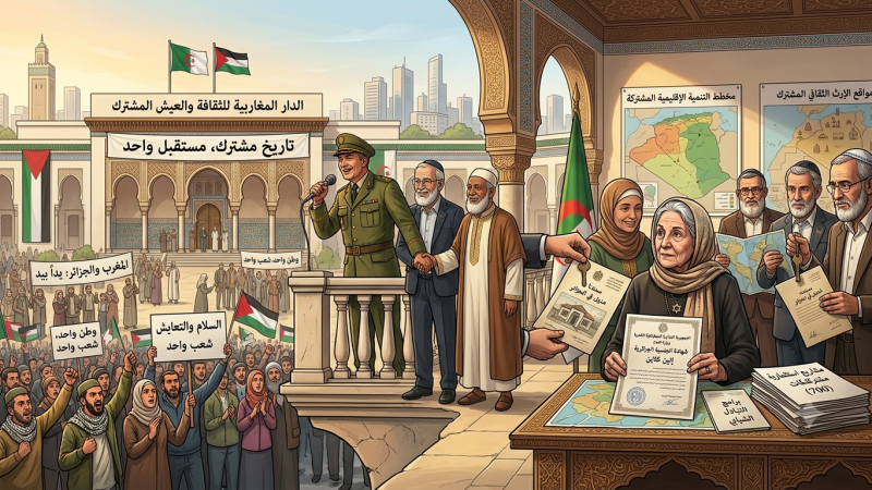 «يَهُودُ الْجَزَائِرِ الْجُدُدُ».. مَنْحُ الْجِنْسِيَّةِ الْجَزَائِرِيَّةِ لِـ 700 يَهُودِيٍّ بِقَرَارٍ رِئَاسِيٍّ، وَالسَّمَاحُ لَهُمْ بِالْعَوْدَةِ إِلَى الْجَزَائِرِ وَاسْتِرْجَاعِ مُمْتَلَكَاتِهِمْ فِي لَائِحَةٍ أَوَّلِيَّةٍ، يَفْضَحُ نِفَاقَ النِّظَامِ الْجَزَائِرِيِّ