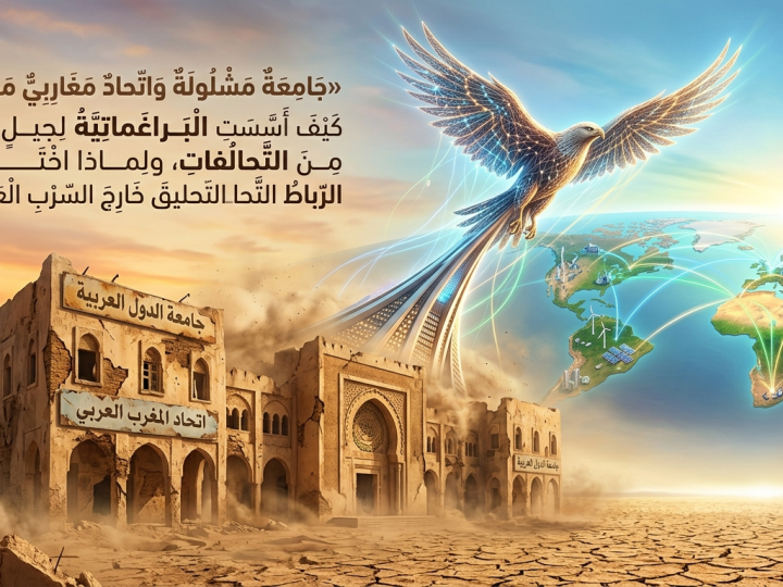  جَامِعَةٌ عَرَبِيِّةٌ مَشْلُولَةٌ وَاتِّحَادٌ مَغَارِبِيٌّ مَوْؤُودٌ… كَيْفَ أَسَّسَتِ الْبَرَاغْمَاتِيَّةُ لِجِيلٍ جَدِيدٍ مِنَ التَّحَالُفَاتِ، وَلِمَاذَا اخْتَارَتِ الرِّبَاطُ التَّحْلِيقَ خَارِجَ السِّرْبِ الْعَرَبِيِّ؟