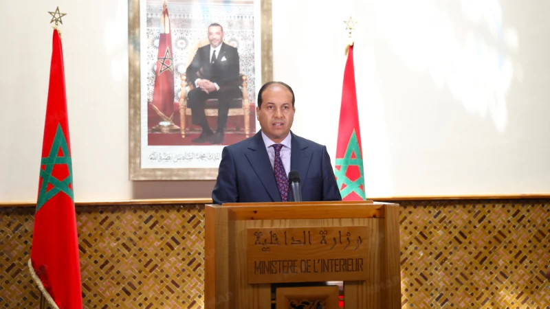 تصريح الناطق الرسمي باسم وزارة الداخلية بشأن الدعوات المرتبطة بيوم 15 غشت