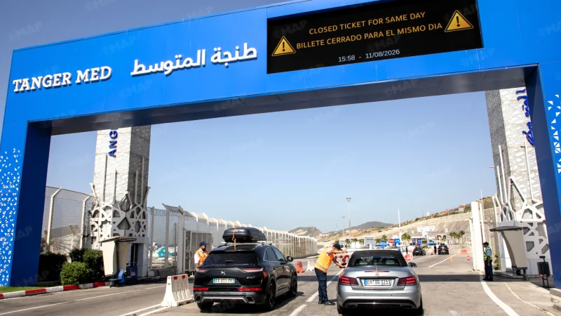 طنجة المتوسط: اعتماد نظام “التذكرة المغلقة” لضمان انسيابية عملية مرحبا 2026