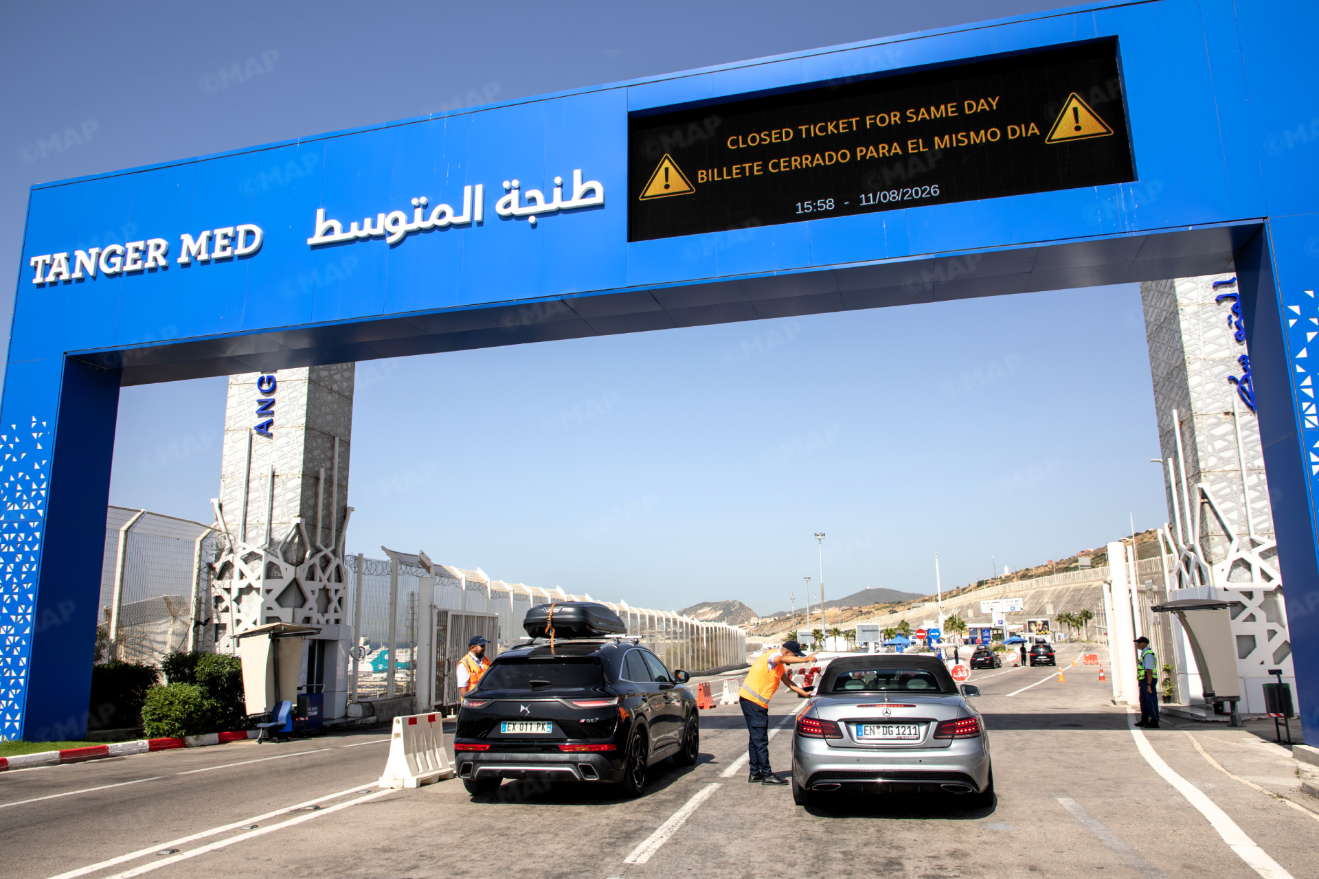 طنجة المتوسط: اعتماد نظام “التذكرة المغلقة” لضمان انسيابية عملية مرحبا 2026