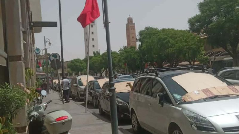 وجدة…مطالب بوضع حد لخروقات مواقف السيارات!!