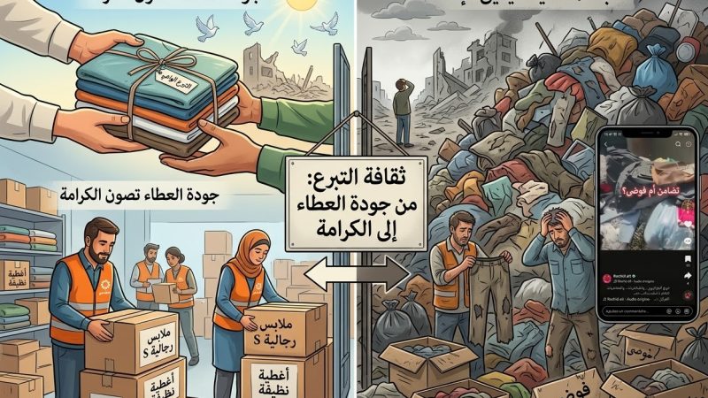 «اَلْكَارِثَةُ الثَّانِيَةُ» فِي الْجَزَائِرِ… عِنْدَمَا يَتَحَوَّلُ التَّضَامُنُ إِلَى فُرْصَةٍ لِلتَّخَلُّصِ مِنَ النِّفَايَاتِ أَوْ ثَقَافَةُ التَّبَرُّعِ فِي الْأَزَمَاتِ: بَيْنَ نُبْلِ الْعَطَاءِ وَفَوْضَى «الْمُتَلَاشِيَاتِ» (فِيدْيُو)