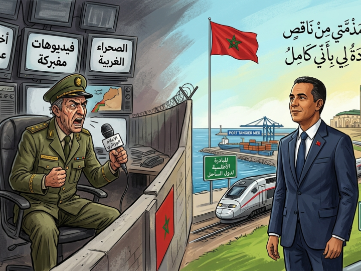وَإِذَا أَتَتْكَ مَذَمَّتِي مِنْ «نِظَامٍ».. عَنْ إِفْلَاسِ الْعَسْكَرِ وَانْتِصَارَاتِ الْمَمْلَكَةِ… إِعْلَامُ الشَّتَائِمِ: كَيْفَ تَفْضَحُ وِكَالَةُ الْأَنْبَاءِ الْجَزَائِرِيَّةُ الْهَزَائِمَ الْمُتَتَالِيَةَ لِقَصْرِ الْمُرَادِيَّةِ