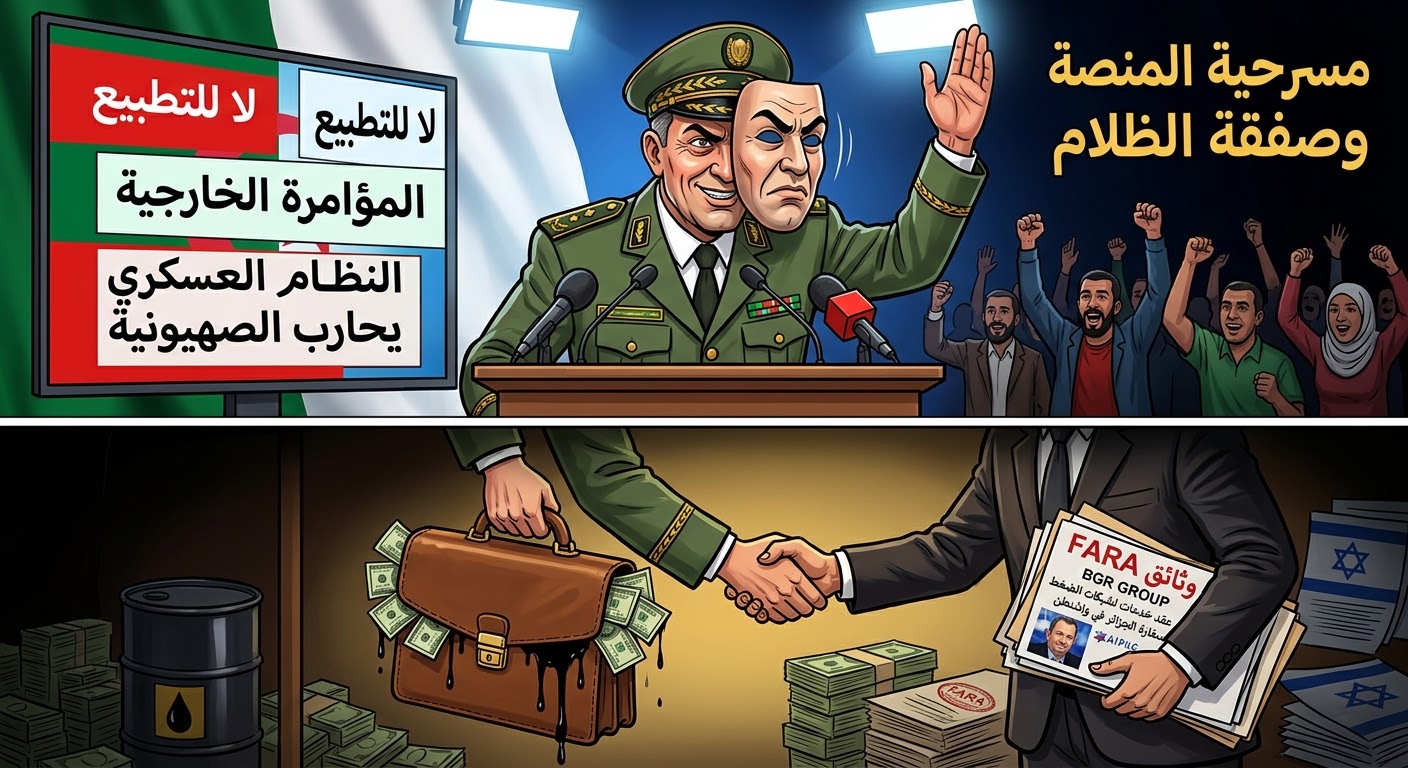 سُقُوطُ الْقِنَاعِ: وَثَائِقُ “فَارَا” تَكْشِفُ نِفَاقَ النِّظَامِ الْجزائرِيِّ وَتَمْوِيلَهُ لِشَبَكَاتِ الضَّغْطِ الْمُقَرَّبَةِ مِنْ إِسْرَائِيلَ…أهمها مَجْمُوعَةِ BGR عُضْوُهَا الْبَارِزُ “إِيهُود بَارَاك”(رَئِيسُ الْوُزَرَاءِ الْإِسْرَائِيلِيُّ الْأَسْبَقُ)