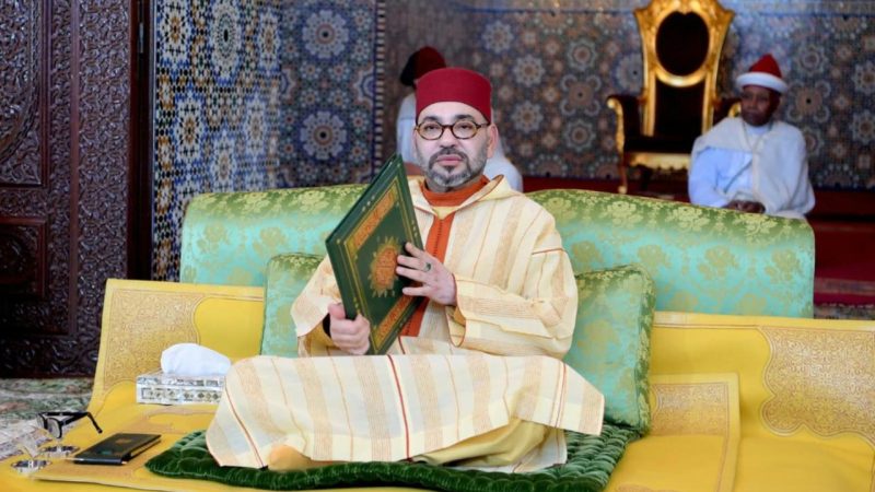 أمير المؤمنين يترأس حفلا دينيا إحياء للذكرى الثامنة والعشرين لوفاة المغفور له الملك الحسن الثاني