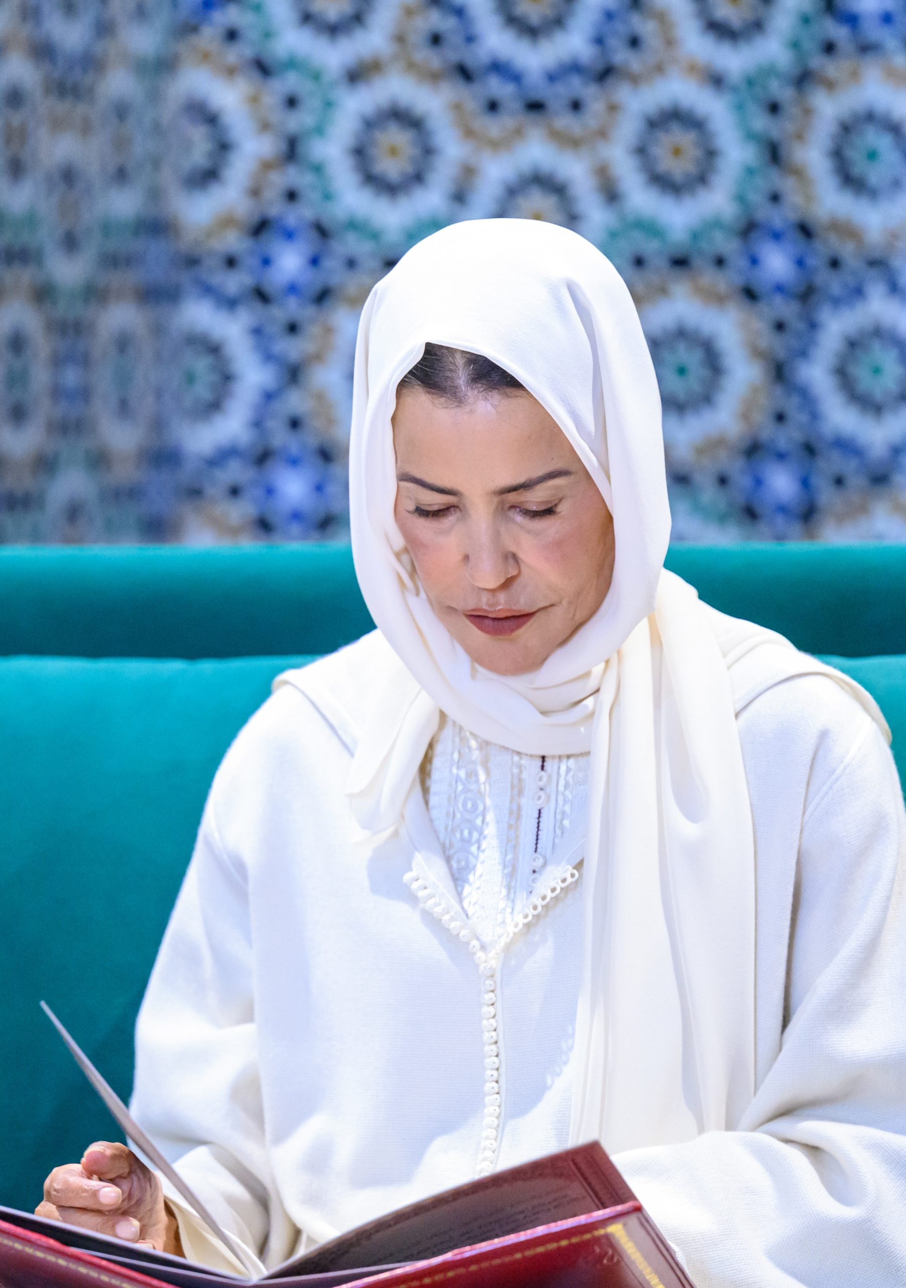 صاحبة السمو الملكي الأميرة للا مريم تترأس حفلا دينيا إحياء للذكرى الثامنة والعشرين لوفاة جلالة المغفور له الملك الحسن الثاني