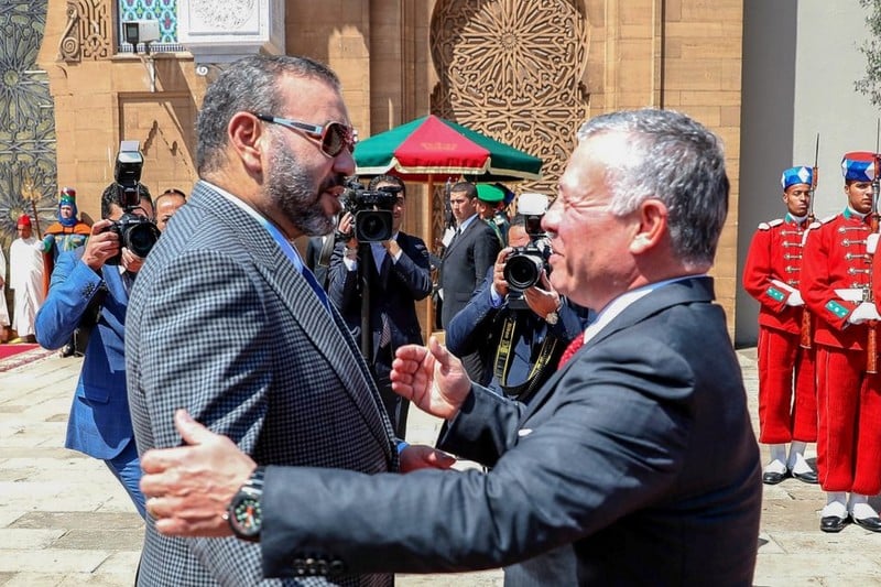 الديوان الملكي :  جلالة الملك يدين بقوة العدوان الإيراني الإجرامي على الأردن