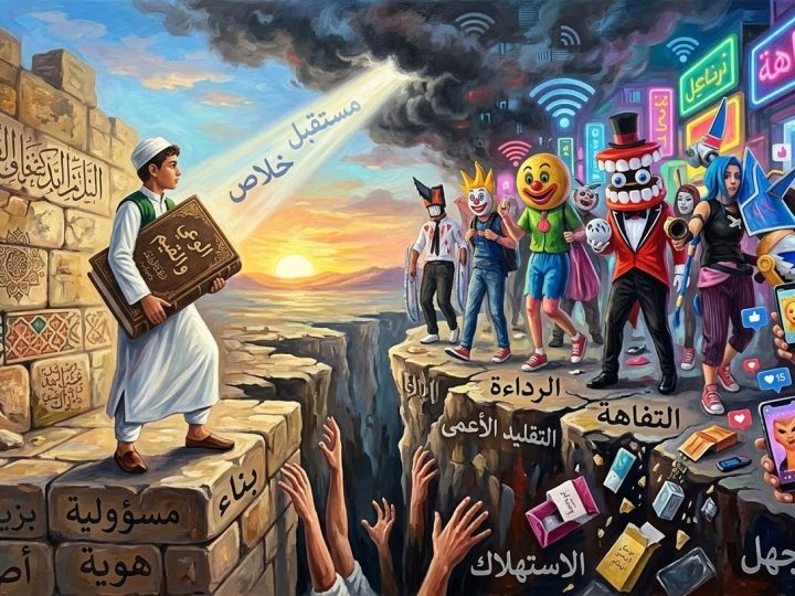 سُقُوطٌ فِي فَخِّ الرَّدَاءَةِ، أَزْمَةُ الْوَعْيِ وَالْقِيَمِ: عِنْدَمَا تَتَخَلَّى الشَّوَارِعُ عَنْ هُوِيَّتِهَا لِصَالِحِ مُسْتَنْقَعِ التَّفَاهَةِ… مَظَاهِرُ الِانْسِلَاخِ الْقِيَمِيِّ، وَغَرَقُ النَّاشِئَةِ فِي مُسْتَنْقَعِ الِاسْتِيرَادِ الثَّقَافِيِّ