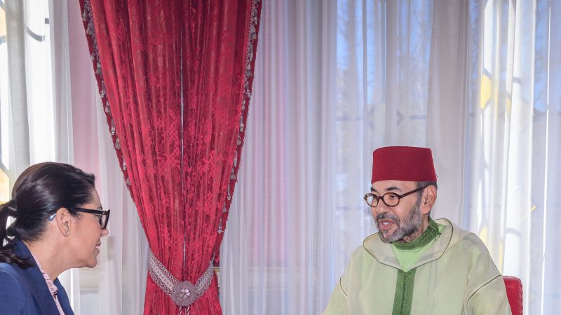 الديوان الملكي: الملك يستقبل فاطمة الزهراء المنصوري رئيسة الحكومة المكلفة