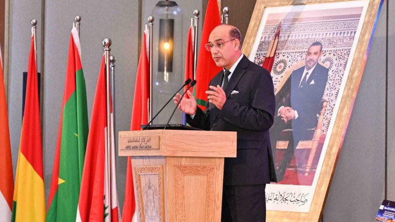 الوكيل العام للملك لدى محكمة النقض رئيس النيابة العامة يبرز التحديات التي يطرحها الذكاء الاصطناعي في المجال القضائي.