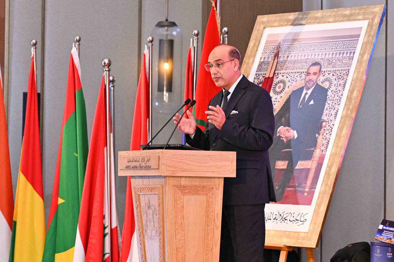 الوكيل العام للملك لدى محكمة النقض رئيس النيابة العامة يبرز التحديات التي يطرحها الذكاء الاصطناعي في المجال القضائي.