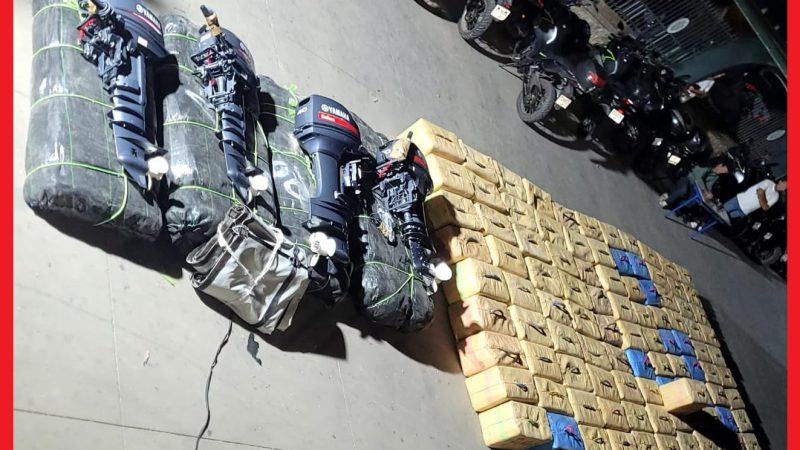 حجز أزيد من 3 اطنان من مخدر الشيرا بميناء طنجة المتوسط