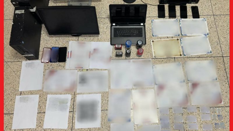 8 اشخاص  في قبضة الأمن بوجدة  بسبب تزوير وثائق “الفيزا “