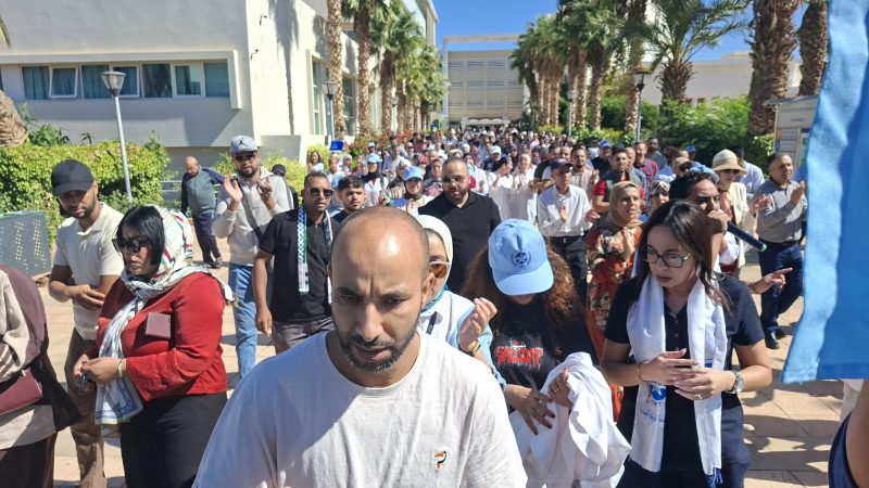 منع مسيرة الأطر الصحية بوجدة